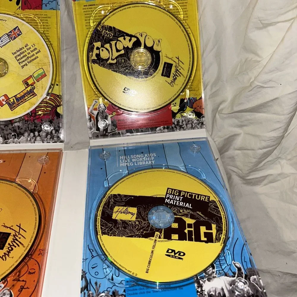 Hillsong Kids Big & Big Supernatural Childrens Ministry Worship‎ DVD Set A2